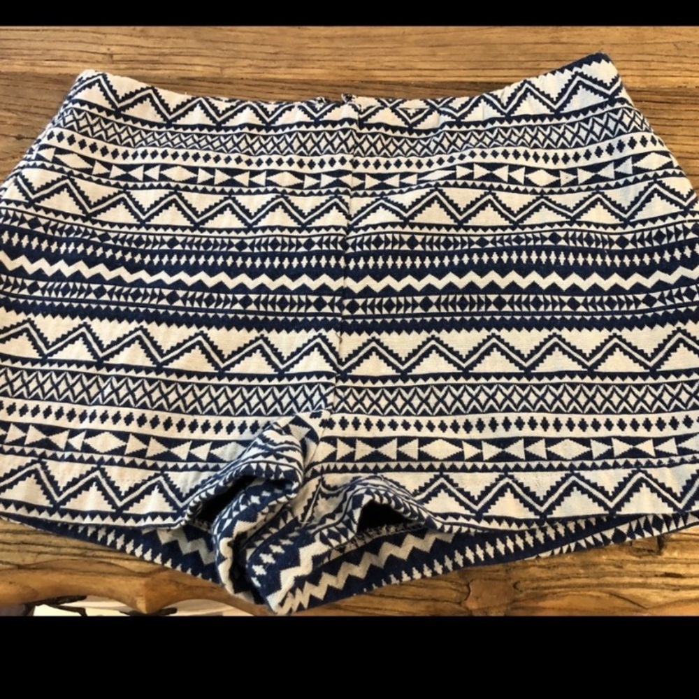 3/$25 Forever 21 Boho Print High Waisted Shorts